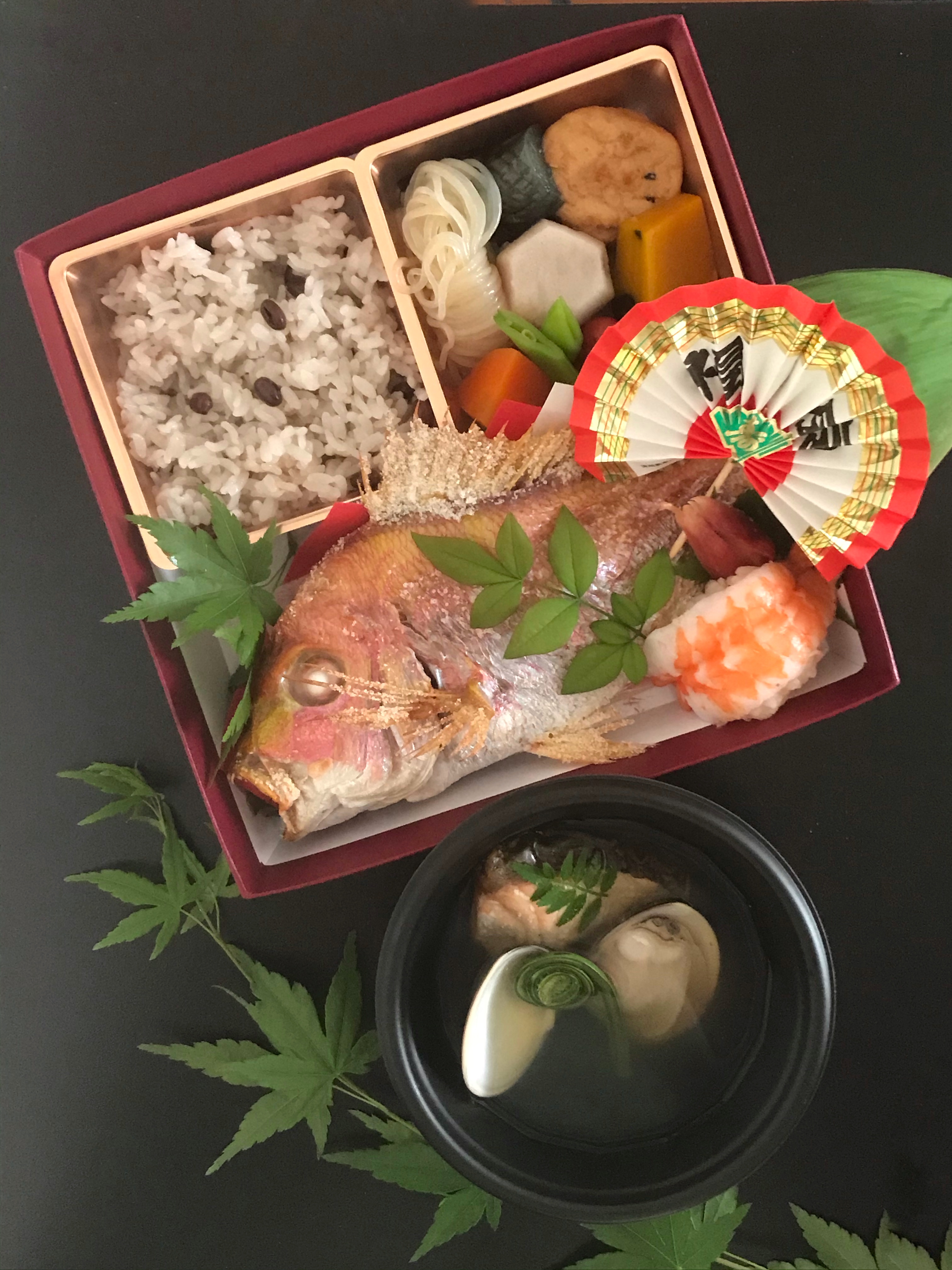 お食い初め膳(お吸い物付) 3,000円